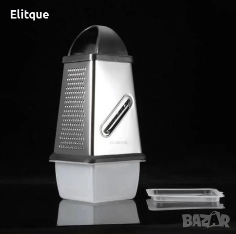 Ренде Bohmann BH 7772, 4 страни, 26см., с контейнер, неръжд. стомана, снимка 6 - Други - 52888998