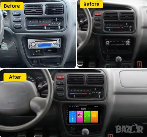 Мултимедия за Suzuki Grand Vitara XL-7 1998-2005, Навигация, Carplay, Android Auto, Waze, Андроид , снимка 2 - Аксесоари и консумативи - 56207508