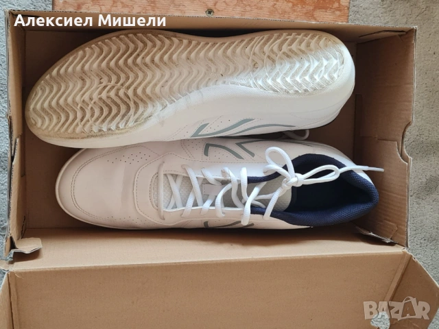 Мъжки, бели кецове Скечърс/Sketchers, снимка 2 - Кецове - 54167448