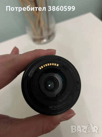 Обектив Canon EF-M 15-45mm f/3.5-6.3, снимка 4 - Обективи и филтри - 53037335