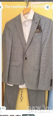 Мъжки костюм, снимка 2 - Костюми - 53856508