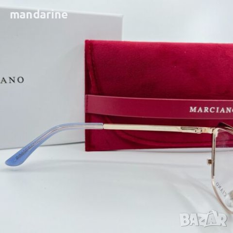 MARCIANO BY GUESS 🍊 Дамски рамки за очила CAT EYE "GOLD & BLUE" нови с кутия, снимка 11 - Слънчеви и диоптрични очила - 39852508