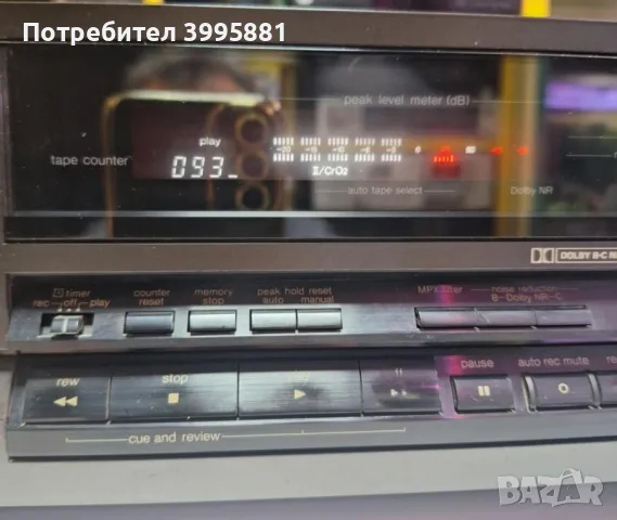 Стерео касетен дек Technics, mod. RS-BX404 PXS cap. 
, снимка 5 - Декове - 47670381