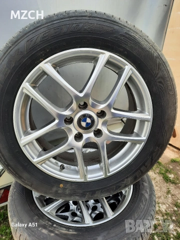 ляти джанти с гуми 5×120,17цола , снимка 3 - Гуми и джанти - 54126293