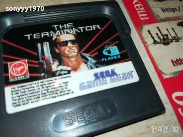 SEGA GAME-TERMINATOR-MADE IN JAPAN 0106251507, снимка 3 - Други игри и конзоли - 50504976