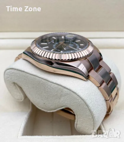 Rolex Sky-Dweller 42mm Everose Gold Dark Rhodium Dial Automatic Различни Варианти, снимка 8 - Мъжки - 48183537