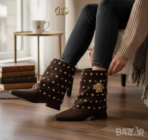 дамски боти versace, снимка 6 - Дамски боти - 52093141