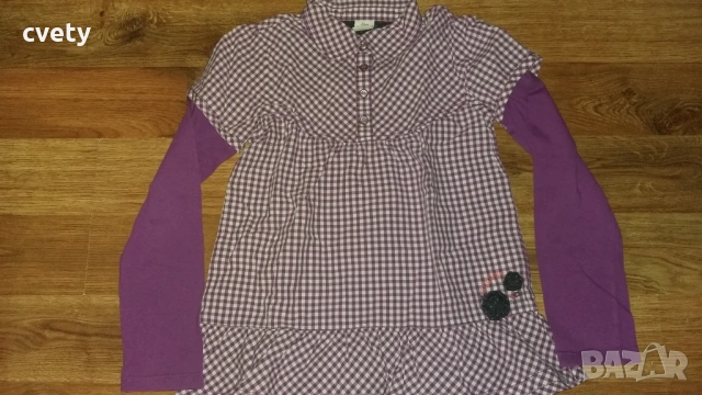 Като нови дънки Esprit и страхотна блуза за ръст 134 , снимка 6 - Детски панталони и дънки - 54166747