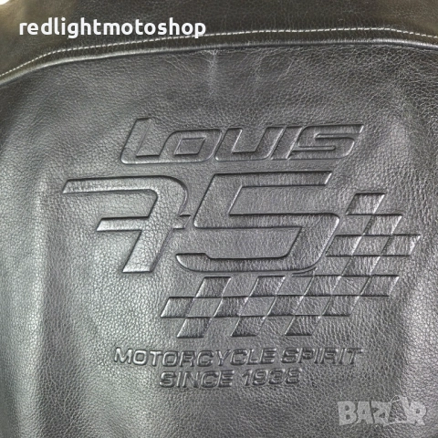 📌 5485 | Louis Мъжко кожено мото яке от естествена кожа – размер 3XL – 200 лв, снимка 5 - Аксесоари и консумативи - 52835932