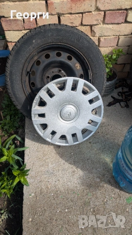 4 Зимни гуми с Джанти и Тасове   175/65R14 Пежо - Ситроен, снимка 5 - Гуми и джанти - 53123953