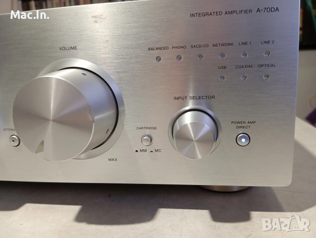 Усилвател PIONEER A-70DA -S, снимка 6 - Ресийвъри, усилватели, смесителни пултове - 54121550