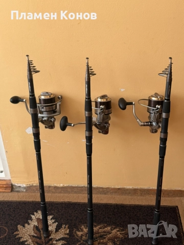 Комплект въдици TeleCarp ForMax c
макари Tika Scepter