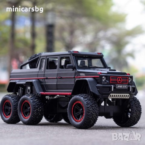 Метални колички: Mercedes-Benz G63 6x6 (Мерцедес-Бенц), снимка 2 - Колекции - 34175656