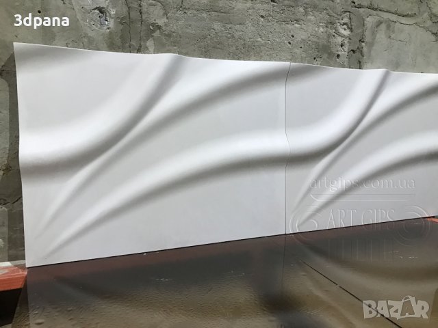 3Д ПАНЕЛИ от гипс, декоративни облицовки за стени / пана №0038, снимка 9 - Облицовки - 39795204