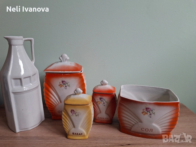 Стар български порцелан, снимка 5 - Антикварни и старинни предмети - 54178596