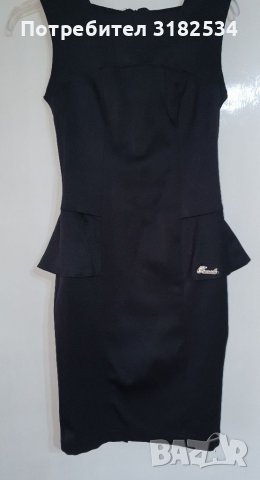 Официална черна рокля 