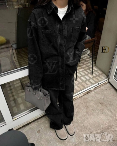 дамски комплект деним louis vuitton , снимка 3 - Комплекти - 51735262
