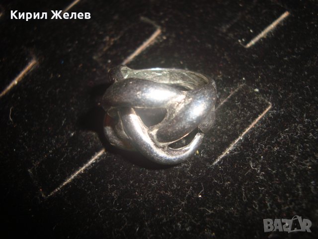 ВИНТИДЖ ФЕШЪН АРТ ПОСРЕБРЕН ПРЪСТЕН ДИЗАЙНЕРСКИ 14518