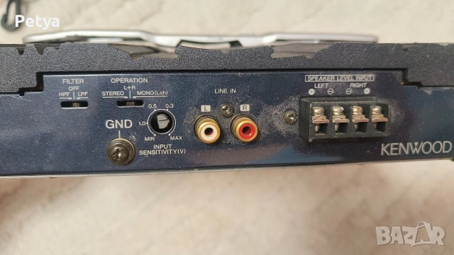 Усилвател KENWOOD , снимка 2 - Аудиосистеми - 53067475