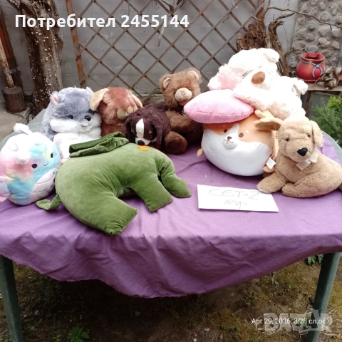плюшени играчки, снимка 3 - Плюшени играчки - 54362704