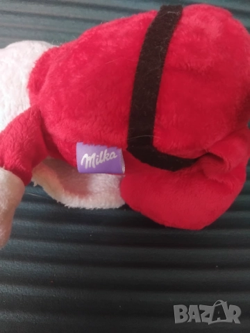 Milka 100% оригинална Коледна играчка - Дядо Коледа, снимка 2 - Плюшени играчки - 51968184