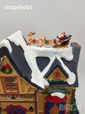 Magic village лед светеща Led коледна къща Christmas , снимка 4 - Декорация за дома - 48014868