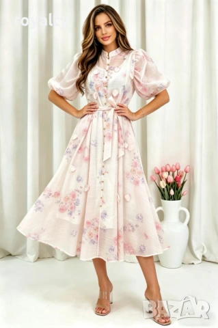Нова Елегантна Дамска Рокля 