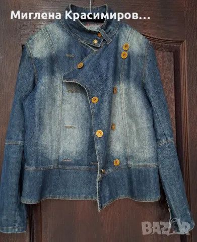 Дънково яке Мики, снимка 3 - Якета - 48179219