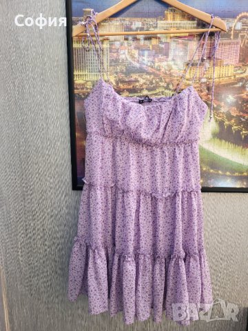 Лилава рокля FB Sister, снимка 1 - Рокли - 42537512