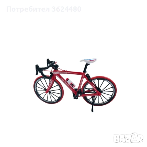 Метален Макет на Шосеен Велосипед с Детайлни Гуми и Спирачки 4749, снимка 8 - Други стоки за дома - 52542259