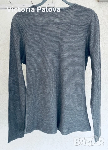 Дамска блуза Marc O'Polo тип „хенли", меланж, снимка 6 - Блузи с дълъг ръкав и пуловери - 54311404