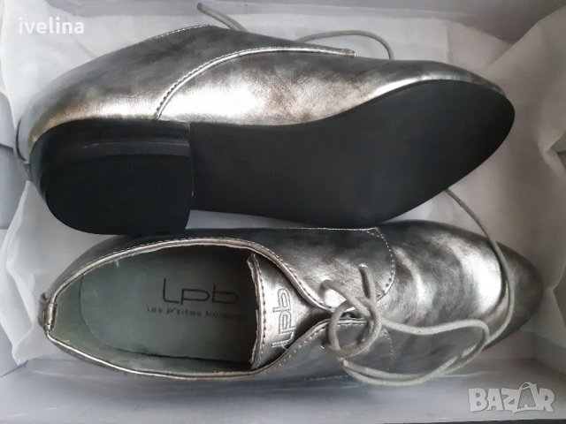 Нови сребристи обувки №36, снимка 3 - Дамски обувки на ток - 34052370