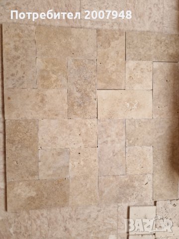 =Травертин кафяв 1.2/40.6/20.3 и 1.2/20.3/20.3  - 41 лв.м2 с ддс , снимка 2 - Облицовки - 42819318