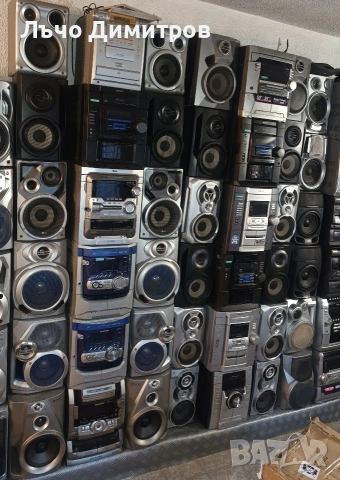 Аудио системи SONY - PANASONIC - AIWA- PHILIPS -JVC - SHARP - TECHNICS 