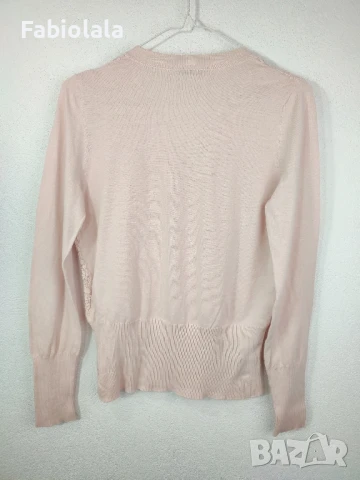Розов памучен пуловер Liu.Jo L, снимка 2 - Бански костюми - 50782935