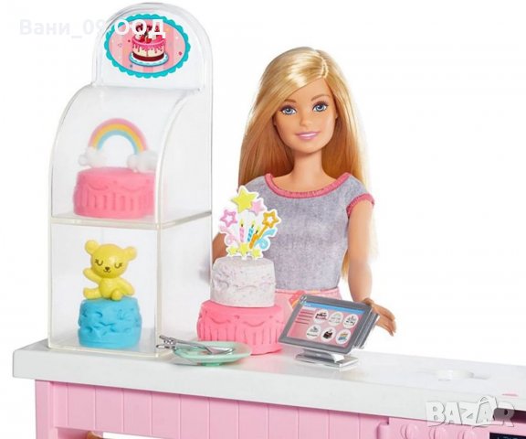 Комплект Барби "Сладкарка", снимка 3 - Кукли - 35119012