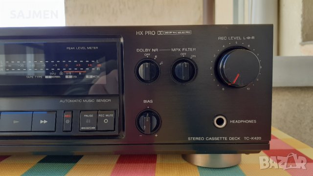 SONY TC-k420 , снимка 5 - Декове - 30827628