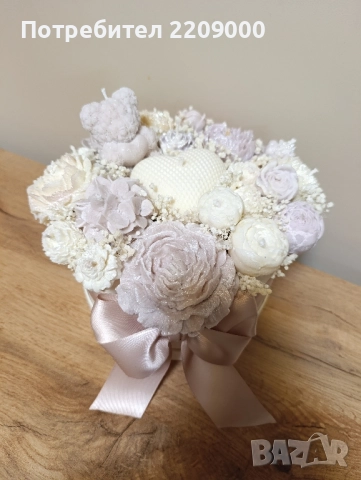 Букети от ароматни соеви свещи, снимка 8 - Изкуствени цветя - 51872003