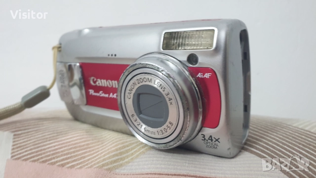 Canon PowerShot A470, снимка 2 - Фотоапарати - 52850721