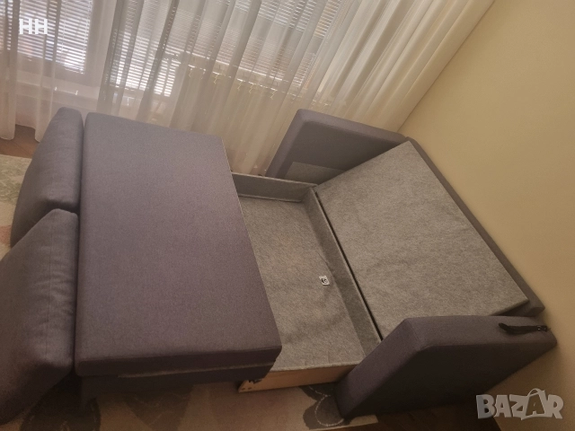 Диван 1700х900мм/ Разтегателен/ с ракла, снимка 3 - Ракли - 52818717