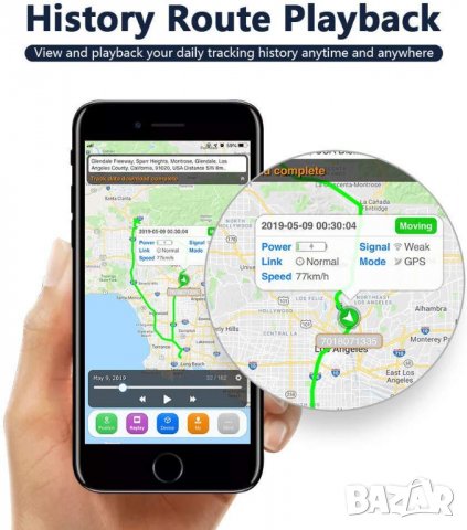 GPS TRACKER SINOTRACK - ЗА ЛЕКИ/ТЕЖКОТОВАРНИ АВТОМОБИЛИ И МОТОЦИКЛЕТИ, снимка 5 - Аксесоари и консумативи - 31544947