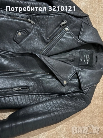 Дамско кожено яке , снимка 7 - Якета - 52776327