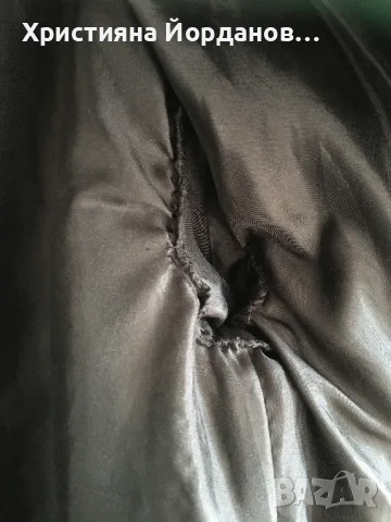 Пухкаво палтенце черно, снимка 4 - Палта, манта - 49090848