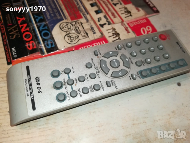 SHARP RRMCGA014SJSA AUDIO REMOTE-ВНОС SWISS 3011251637, снимка 6 - Други - 52593697