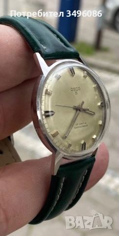 Стар немски часовник OSCO S, снимка 14 - Мъжки - 53938491