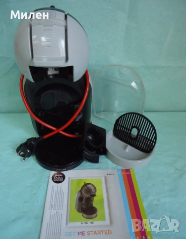 Кафемашина с гаранция 1 година NESCAFÉ® Dolce Gusto Krups Mini Me.Gray за капсули Долче густо Крупс