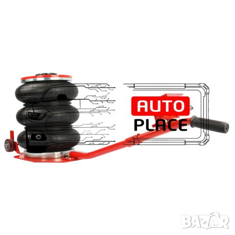 Пневматичен крик балон 6 тона с 3 въздушни възглавници ( 135 – 400 мм ) MAR-POL, снимка 9 - Други инструменти - 54035737