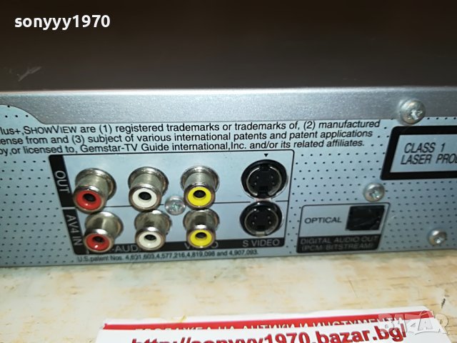 PANASONIC DMR-EH56EG-S HDD/DVD RECORDER 1208221844, снимка 15 - Плейъри, домашно кино, прожектори - 37675662