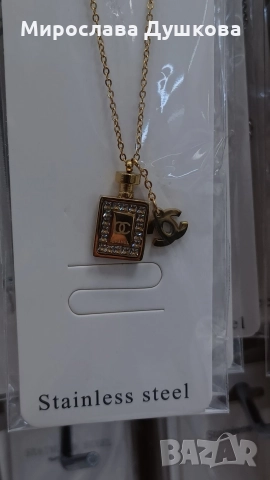 дамски медальон, снимка 3 - Колиета, медальони, синджири - 52851170