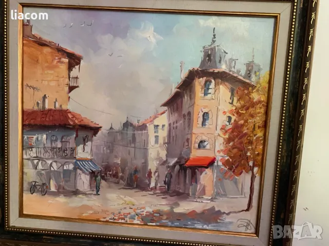 Димитър Петков масло/платно, снимка 3 - Картини - 50131531